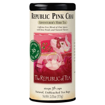 Classic Herbal Tea Republic Pink Chai