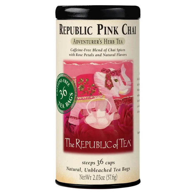 Classic Herbal Tea Republic Pink Chai