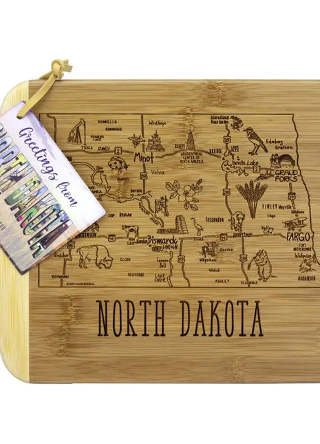 A Slice Of Life North Dakota Cutting Board