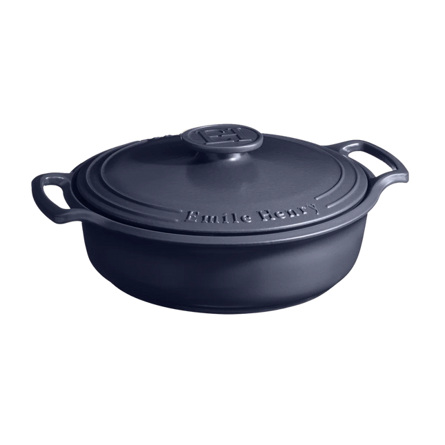 Sublime Stoneware Braiser 4 qt Indigo