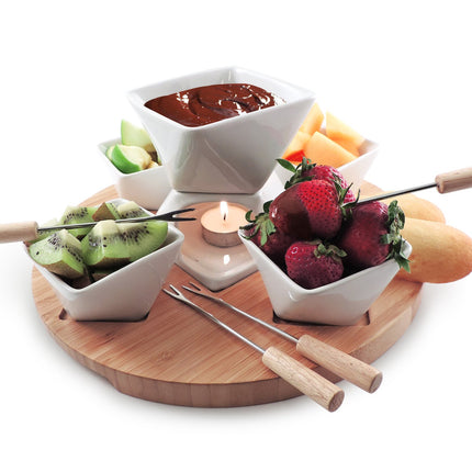 Swissmar Rubik 12 Pc Chocolate Fondue Set