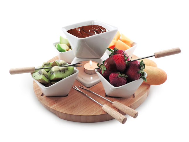 Swissmar Rubik 12 Pc Chocolate Fondue Set