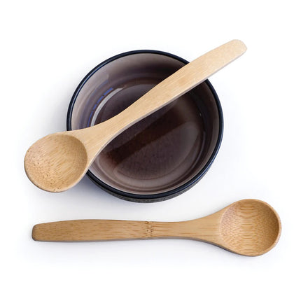 Bamboo Condiment Spoon Single