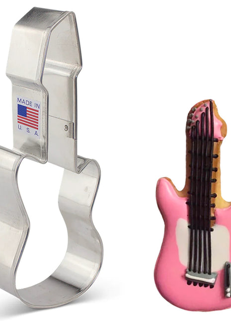 Electric Guitar Cookie Cutter