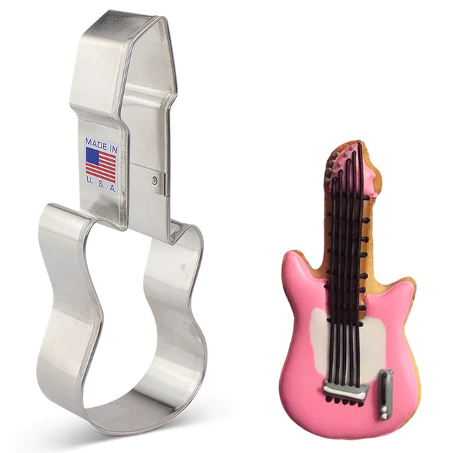 Electric Guitar Cookie Cutter