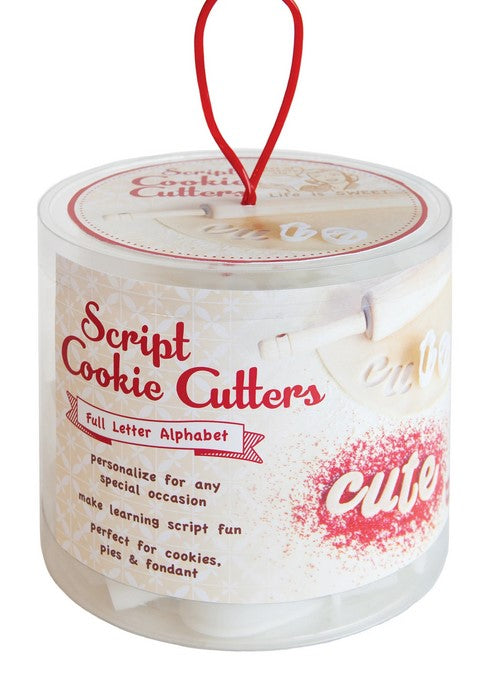 Script Cookie Cutters Set/26 IA
