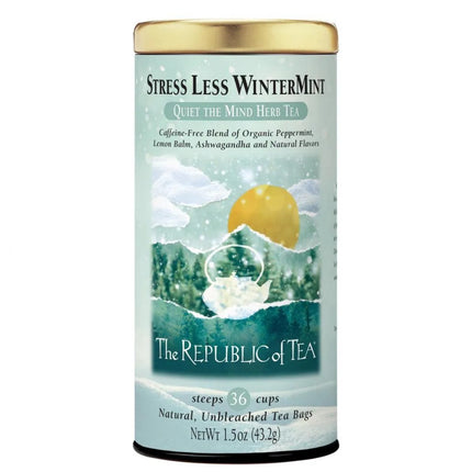 Republic of Tea Seasonal Tea Stress Less Wintermint