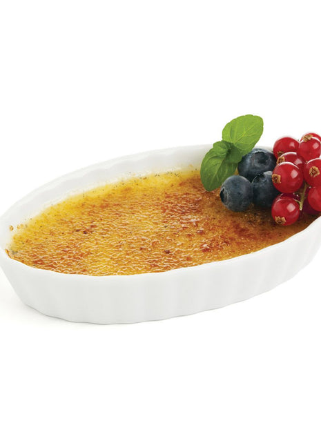 Dish Creme Brulee Oval Ramekin