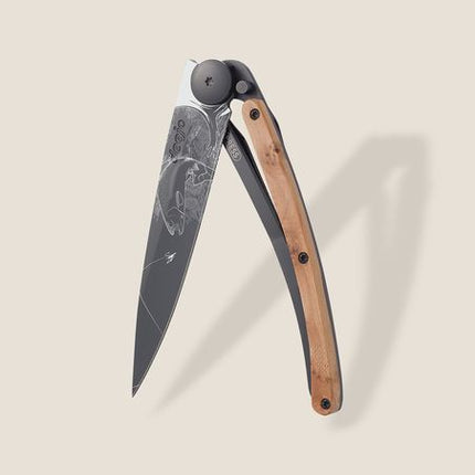 37g, Knife Trout Juniper Wood, Black
