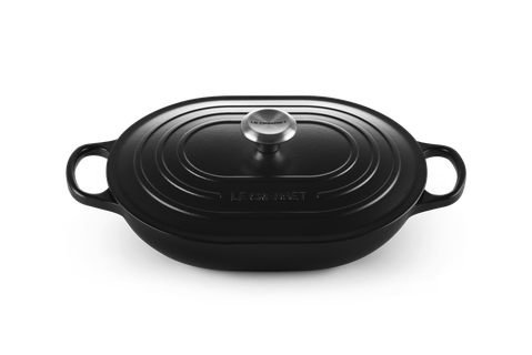 Signature Oval Casserole 3.75 Qt Licorice