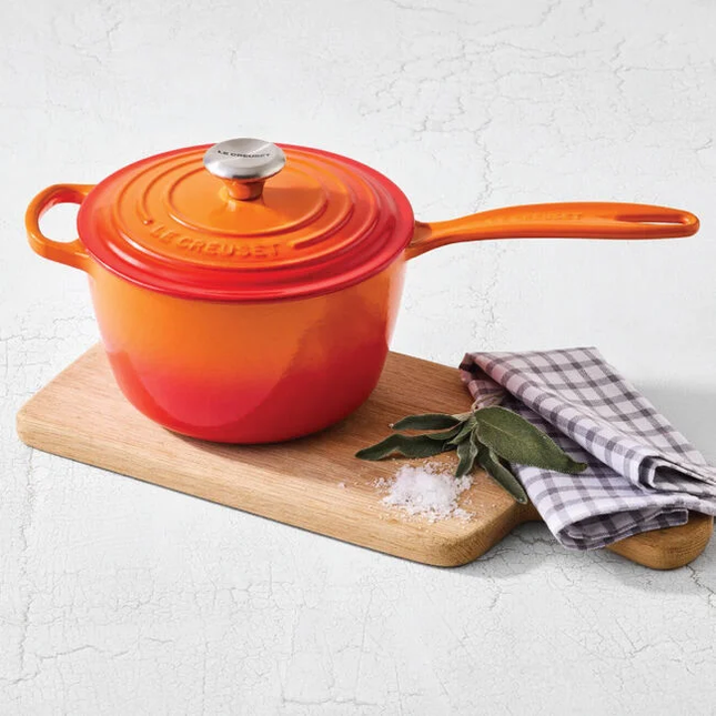 Signature Round Saucepan 2.25 qt Flamme Doree