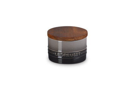 Signature Canister w/ Wood Lid 16 Oz