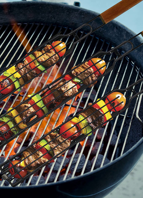 NS Grilling Kabob Baskets Set Of 4