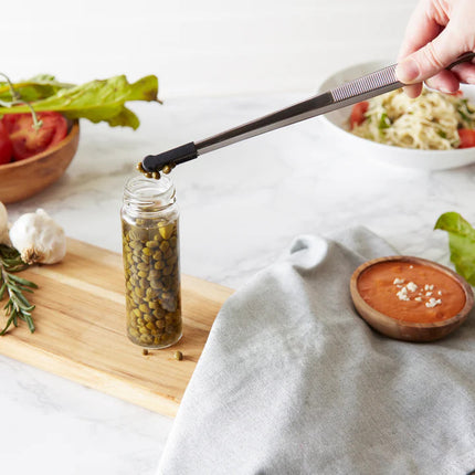 12 in Silicone Tipped Cooking Tweezers