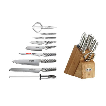 10 Pc Takashi Knife Block Set IA