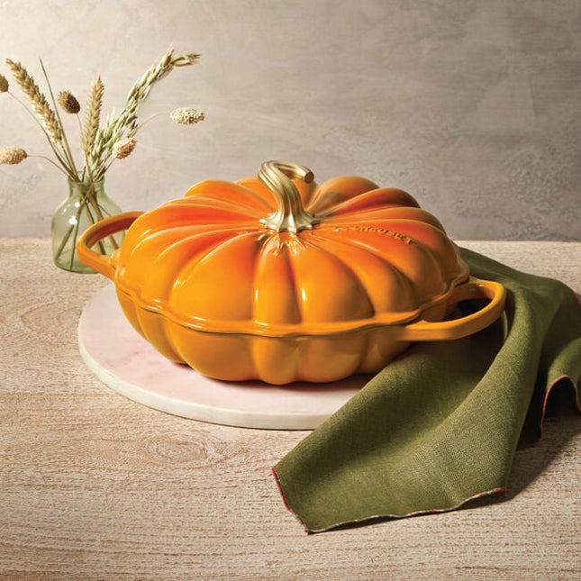 Cast Iron Pumpkin Braiser 2.75 Qt