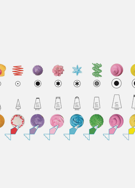44 Pc Decorating Set