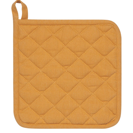 Heirloom Stonewash Potholder Ochre