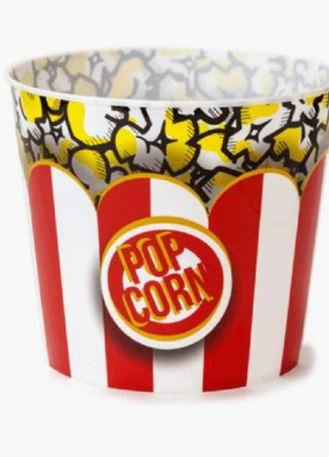 Classic Striped Popcorn Tub Red/white Small