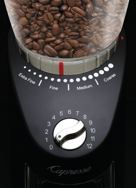 Infinity Plus Conical Burr Coffee Grinder Abs Black