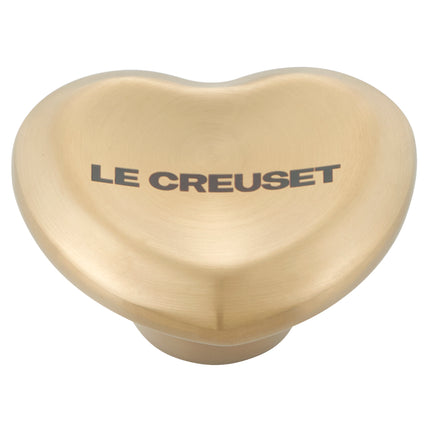 Signature Knob Gold Heart Large
