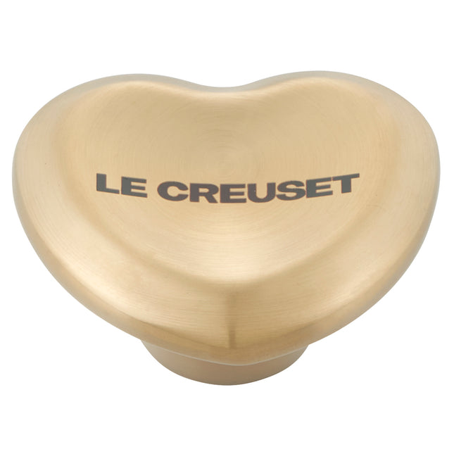 Signature Knob Gold Heart Large