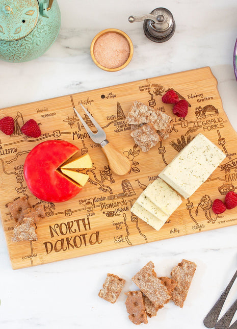 Destination North Dakota Cutting Board