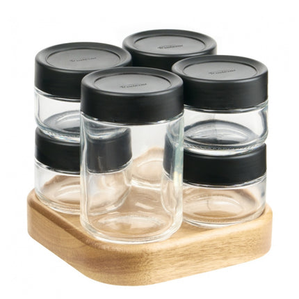 6 Bottle Rotating Spice Rack