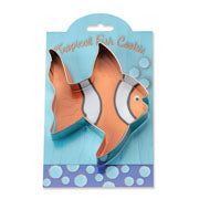 Carded Animal Shape Cookie Cutter Tropical Fish