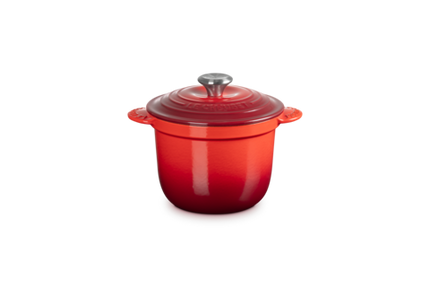 Traditional Round Rice Pot 2.25Qt Cerise Signature