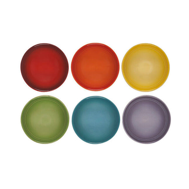 Colorful Pinch Bowl Set Of 6