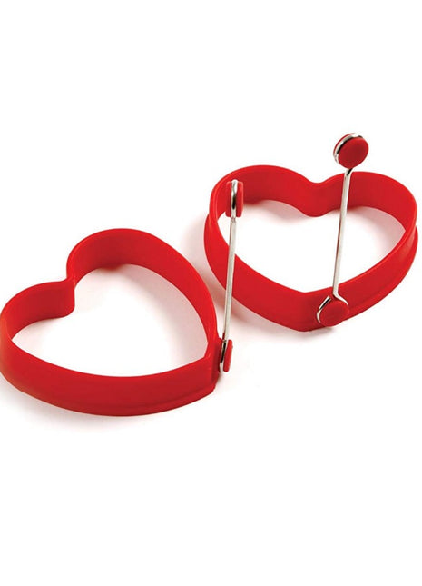Heart Pancake/egg Rings, 2 Pc