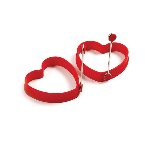 Heart Pancake/egg Rings, 2 Pc