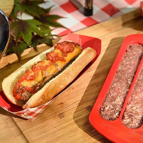 Hotdog Shaped Burger Mold IA