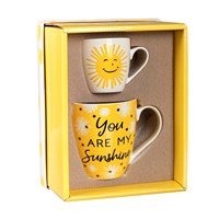 Mommy and Me Ceramic Cup Gift Set