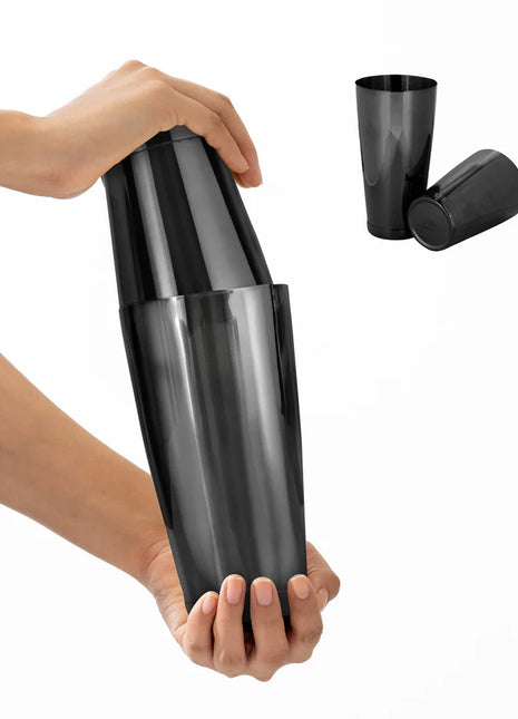 Boston Shaker - W/W - Black