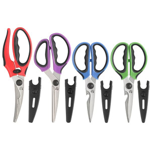 4 Pc Heavy Duty Shears Set w/ Guards