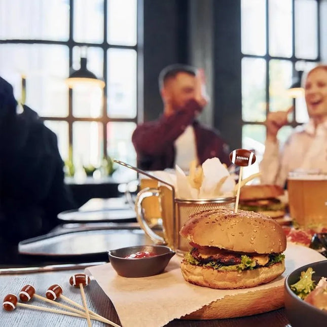 Decorative Sport Pick Pk Of 100 Football