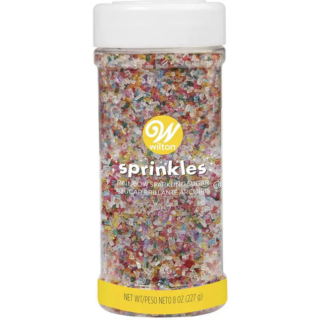 Rainbow Sprinkles Sparkling Sugars - 8 oz.