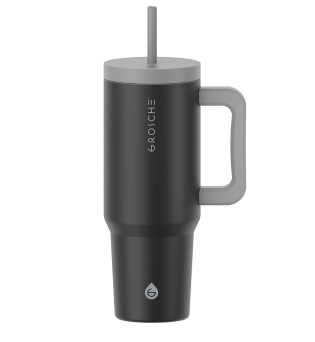 Aspen Hydration Tumbler 40 oz Black IA