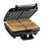 4 Slice Belgian Waffle Maker - square
