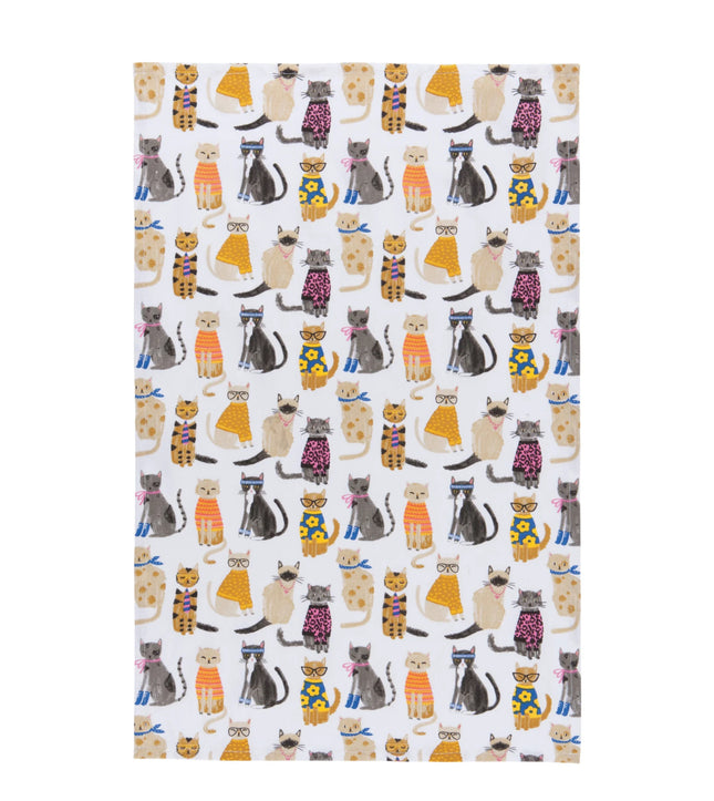 Animal Print Towel Feline Fine