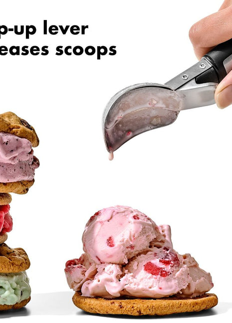 Steel Ice Cream Scoop Lever