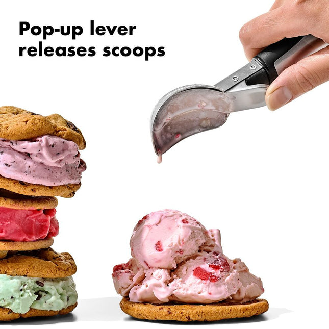 Steel Ice Cream Scoop Lever