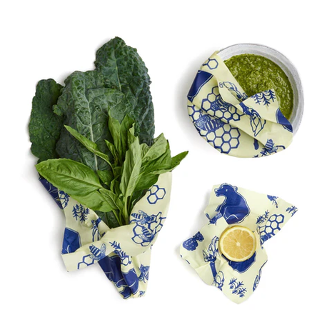 Bee's Wrap Assorted 3 Pk Bees And Bears