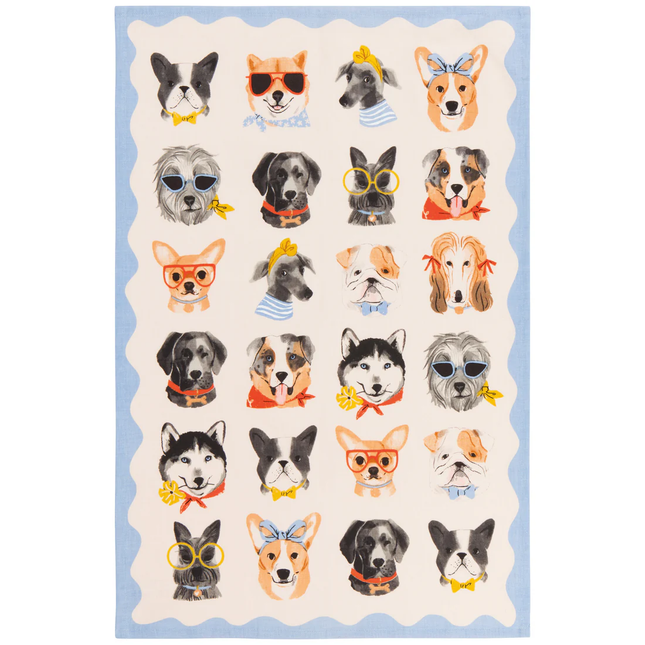 Animal Print Towel Uptown Dog