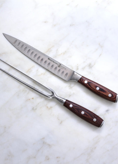 Avanta Kullenschliff Carving Set/2 Pakkawood