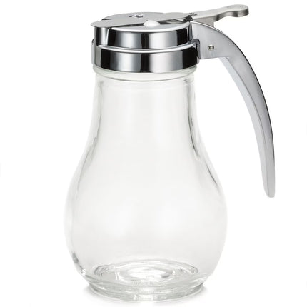 14 oz Teardrop Glass Syrup Glass Dispenser