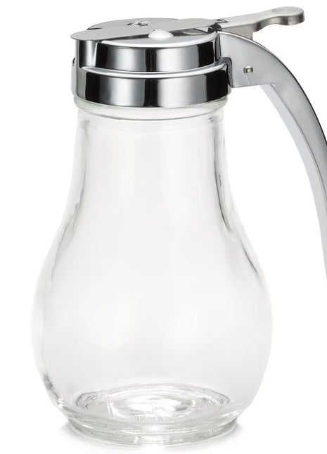14 oz Teardrop Glass Syrup Glass Dispenser