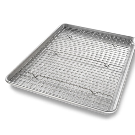 Half Sheet Pan and Rack Set